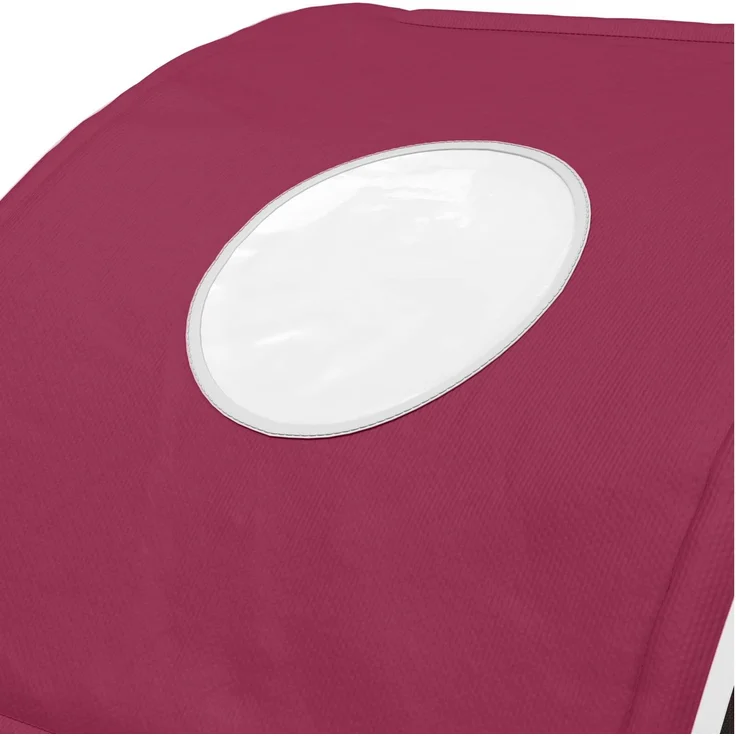 vidaXL Bettunnel 2 pcs Rot 211 x 67,5 x 2 cm Polyester 893712 – Bild 9