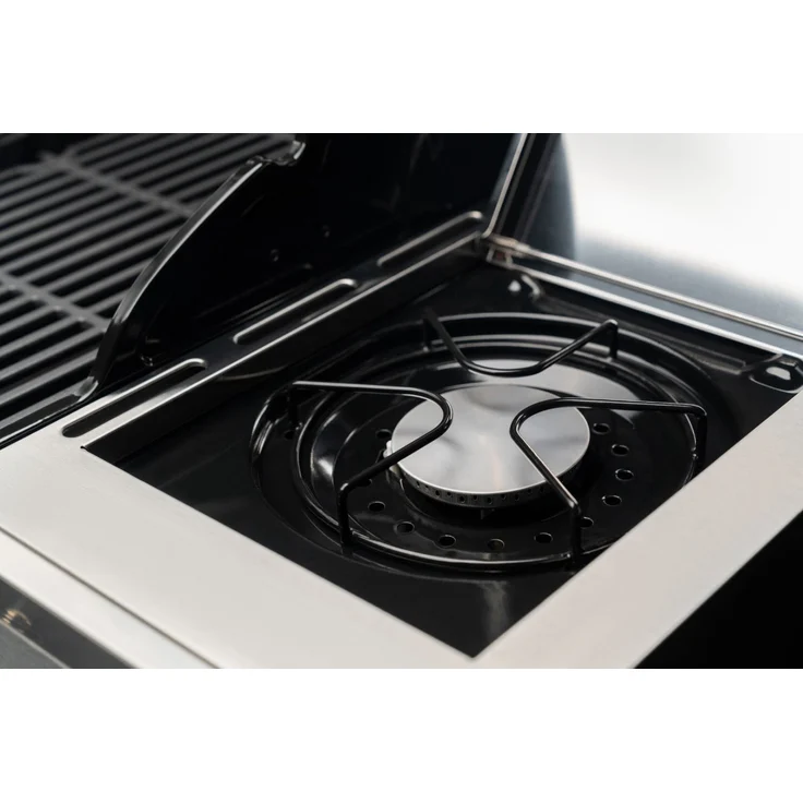 Nexgrill Gasgrill "Gourmet Pro" mit Seitenkochfeld, silber / schwarz,4+1 Brenner – Bild 5