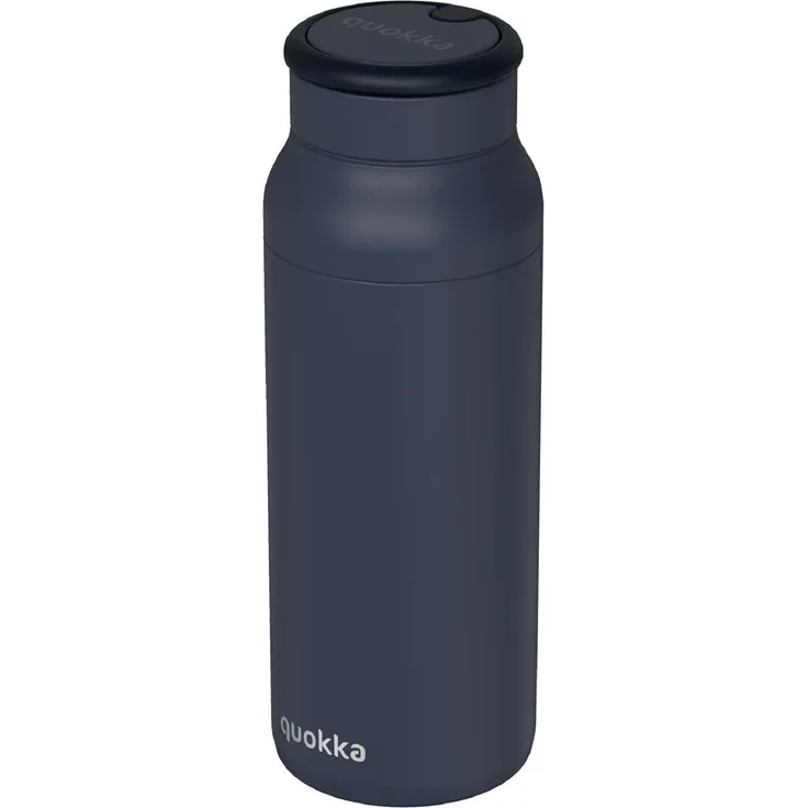 Quokka Thermoflasche 690 ml – Edelstahl, doppelwandig, vakuumisoliert Schwarz