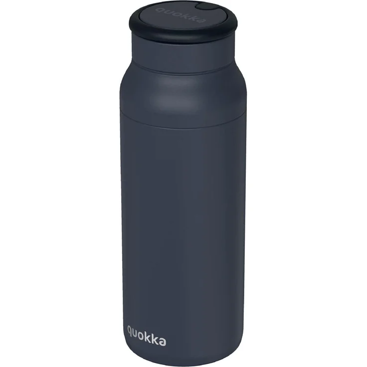 Quokka Thermoflasche 690 ml – Edelstahl, doppelwandig, vakuumisoliert Schwarz