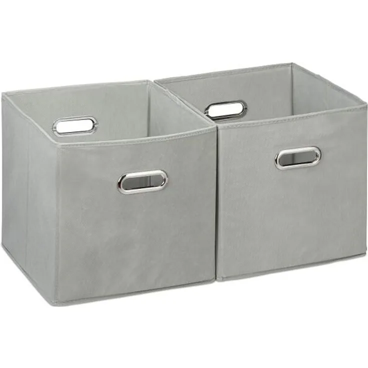 Aufbewahrungsbox Stoff 2er Set