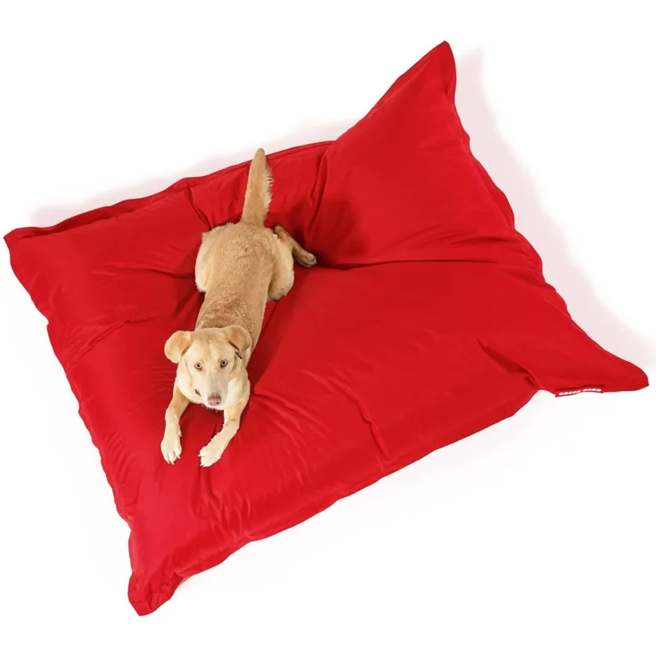 Green Bean® Hundebett für mittlere & große Hunde 120x160cm Hundekissen - Rot