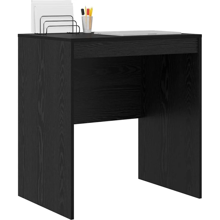 vidaXL Schreibtisch Schwarz Eichen-Optik 70 x 50 x 76 cm 869419 – Bild 2