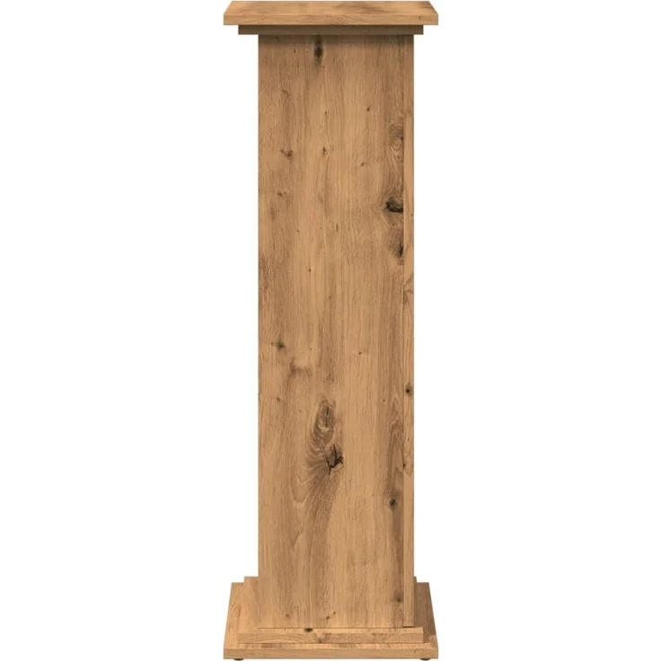 vidaXL Postament mit Stauraum, Holzwerkstoff, Eiche handwerklich, 31 x 30 x 90 cm – Bild 6