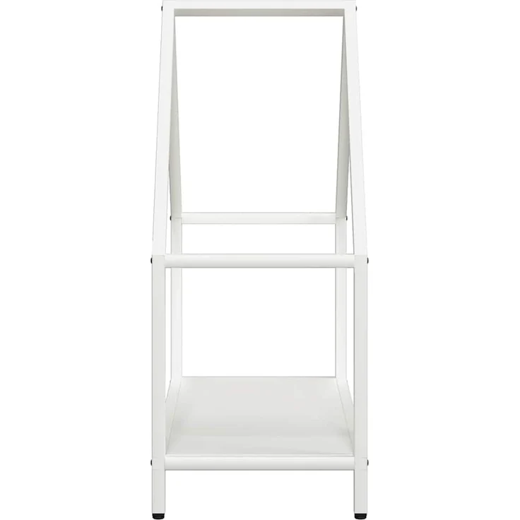 vidaXL Brennholzregal Weiß 60x25x60 cm Kaltgewalzter Stahl 864304 – Bild 5