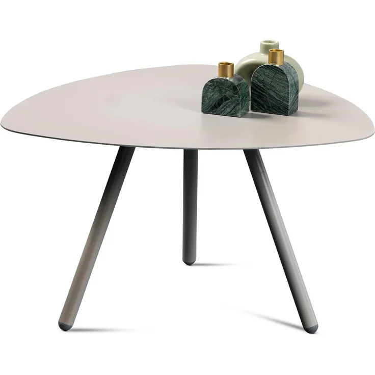M2 Kollektion Couchtisch Mira 3", 60 x 35 x 60 cm, Grau