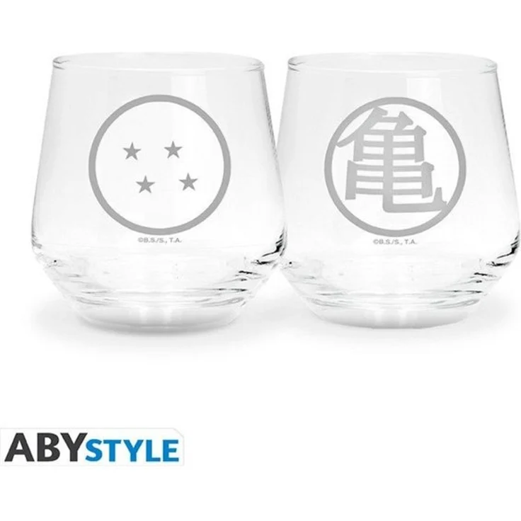 ABYstyle Tasse DRAGON BALL - 2 Glass Set - Kame & Dragon ball EUROPE – Bild 2