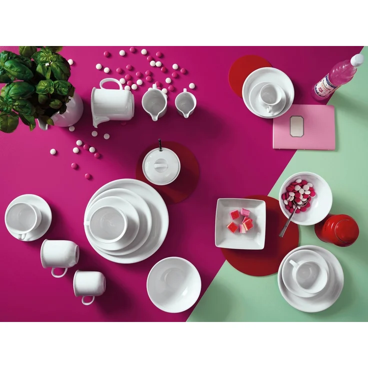 Thomas Porzellan Tasse Trend Weiss Bouillon Obertasse 0,33 l, Porzellan, Tassen – Bild 2