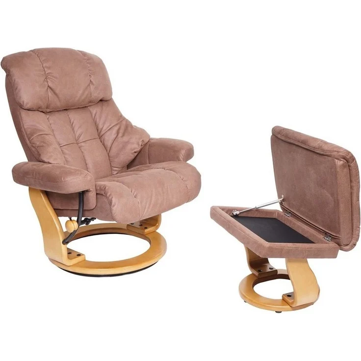 MCA furniture Relaxsessel Edmonton-R, Breite Armlehnen, Um 360° drehbar – Bild 1
