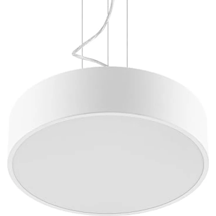 Arcchio LED Noabelle, Pendelleuchte in Weiß aus Metall, 1-flammig, energiesparend – Bild 5