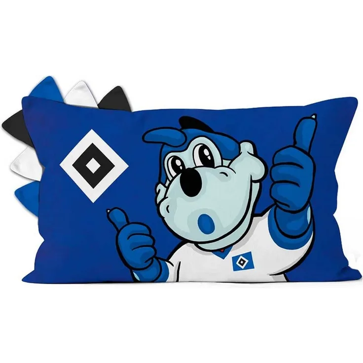 HSV Dekokissen Hamburger SV Kissen HSV Nickikissen Hermann