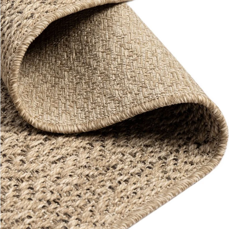 merinos Teppich Kenzy 2, rechteckig, Höhe: 10 mm, robuster In- und Outdoor Teppich im natürlichen Jute-Look, wetterfest – Bild 2