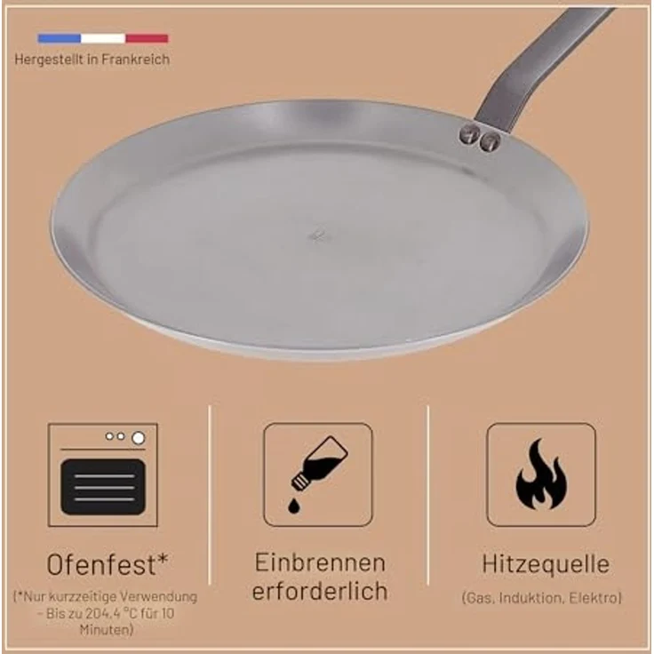 De Buyer CREPE PFANNE MINERAL B Ø 24CM – Bild 3