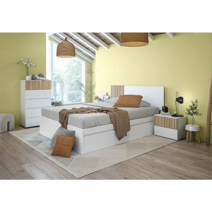 Calicosy Kommode 5 Schubladen H109 cm - Ethna - Weiß – Bild 6