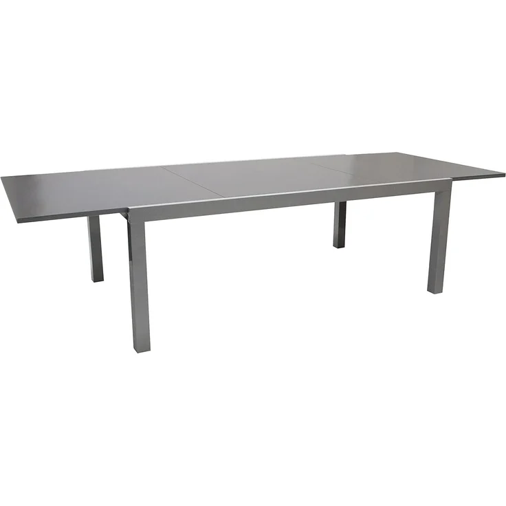 Ausziehtisch 180/240x100 cm, Glasplatte