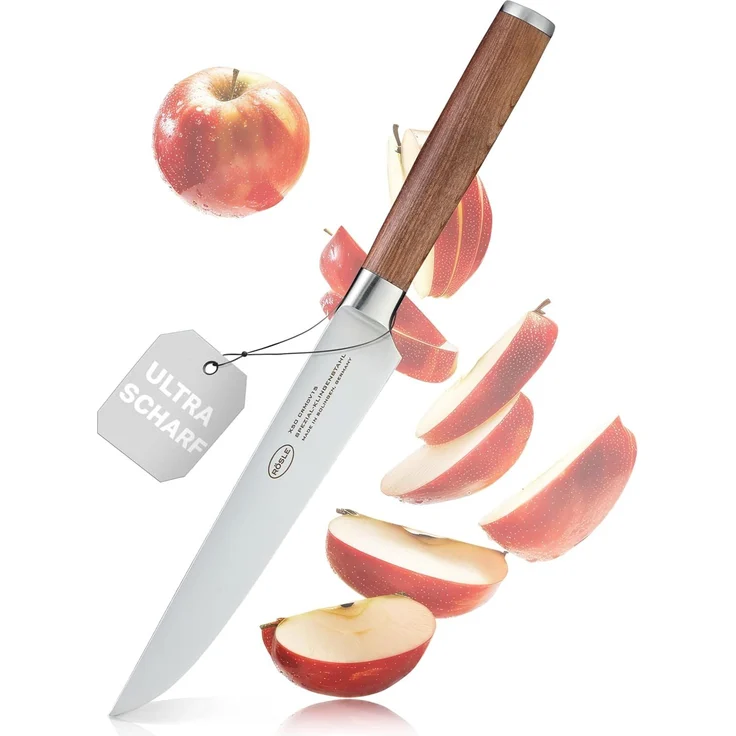 Rösle Fleischmesser Masterclass 18 cm Griff Nussbaumholz
