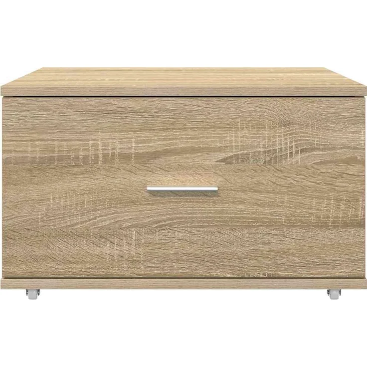 vidaXL Schubladenschrank Mit Rad Sonoma-Eiche 55 x 45 x 31 cm 869308 – Bild 6