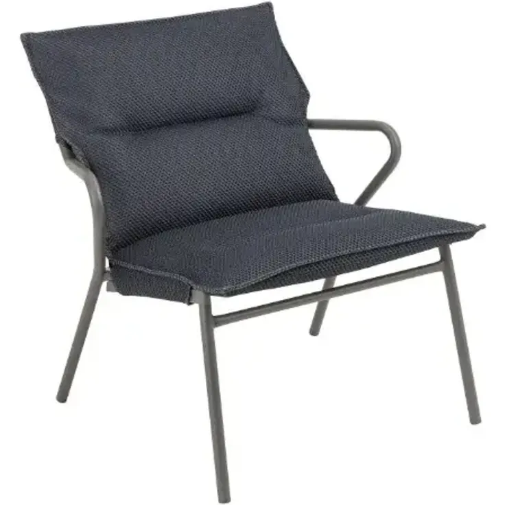 Lafuma Relaxstuhl Dunkelgrau/Grau ca. 70x68x69 cm