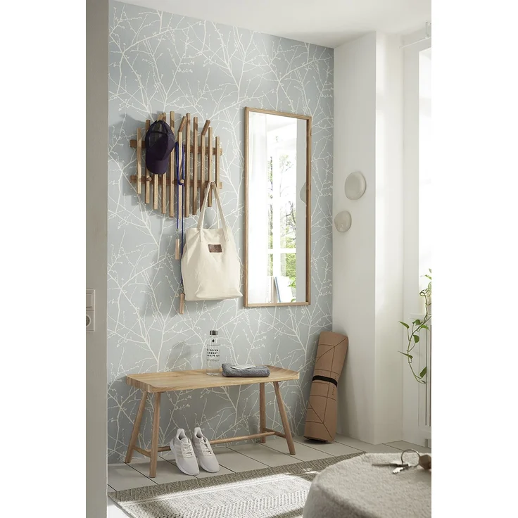 Garderobenpaneel >BANTRY< in holzfarben - 58x60x11x60 (BxHxTxD) – Bild 6