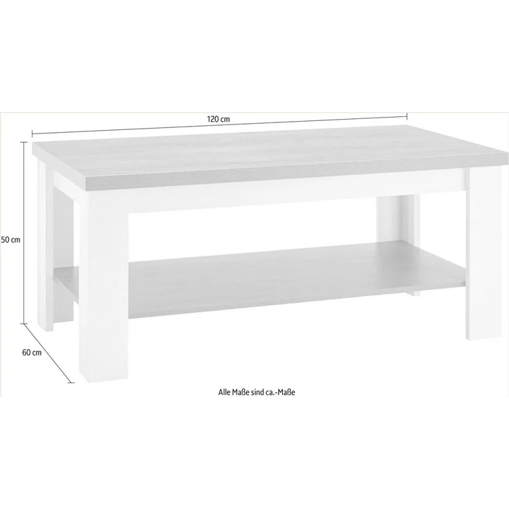 Home affaire Couchtisch Beauvais, Breite ca. 120 cm – Bild 3