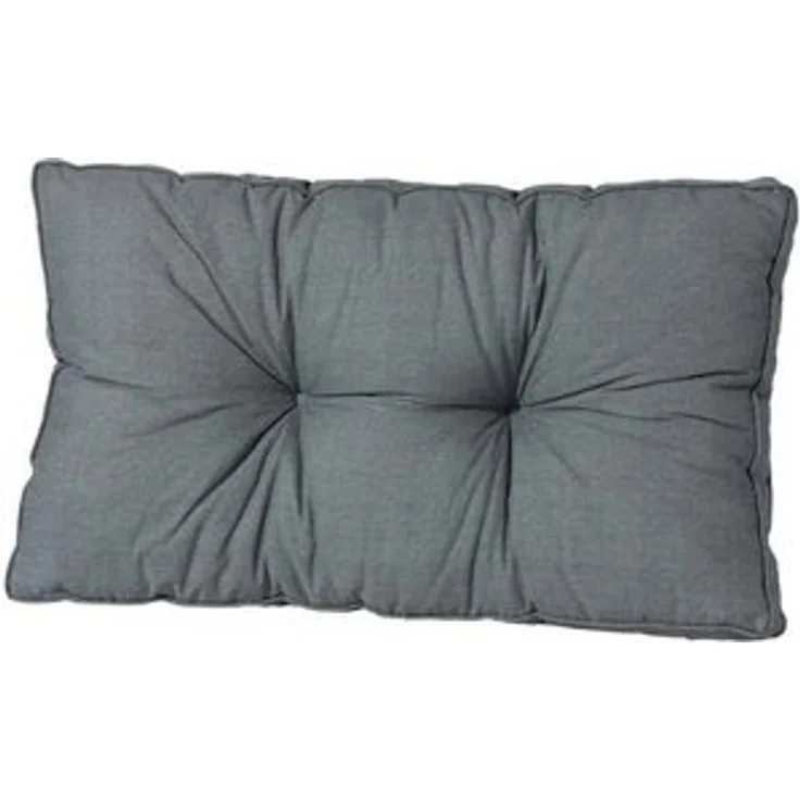Madison Sitzkissen Rückenkissen 73x43 cm grau Lounge Kissen Sitz Auflage Polster, UV-beständig – Bild 5
