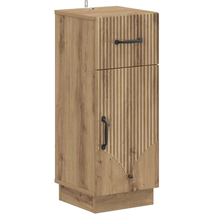 vidaXL 4-teiliges Badezimmer-Schrank-Set HOORN Artisan-Eiche 3417962 – Bild 4