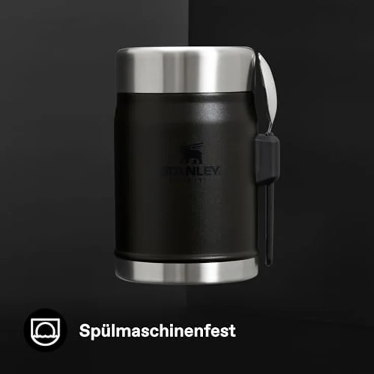 Stanley The Legendary Classic Food Jar + Spork 0.41 L Black 2.0 – Bild 8