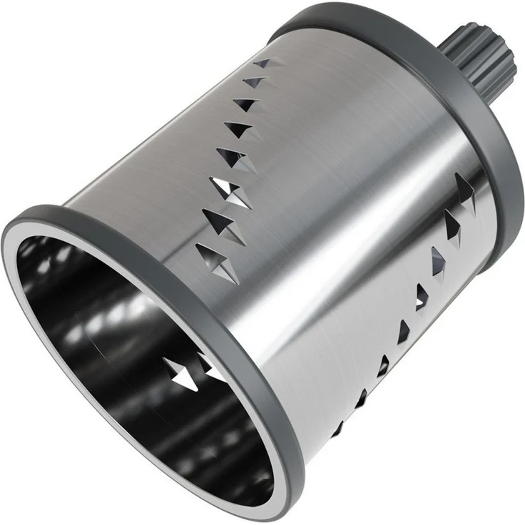 zyliss Trommelreibe Gourmet Zubehör, Edelstahl, (1-St), Juliennetrommel ideal für Obst und Gemüse im Julienne-Stil – Bild 5