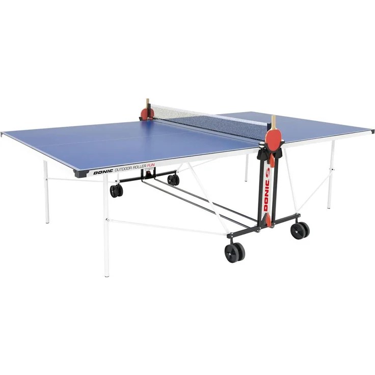 Donic Tischtennisplatte Outdoor Roller Fun in blau, 274 x 152,5 x 76 cm | Tischtennistisch Table Tennis – Bild 1