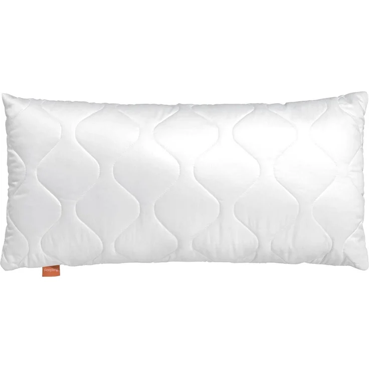 sleepling Kopfkissen Komfort 100, Füllung: 100 % Polyester (Fasern und Faserkugeln), Bezug: 100% Polyester, Seitenschläfer, Rückenschläfer, Bauchschläfer, 80x80 cm, 40x80 cm, 40x40 cm, Komfortfüllung, Made in EU, antiallergen – Bild 5
