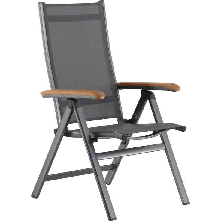 MWH Reno Klappsessel Aluminium/Textilene