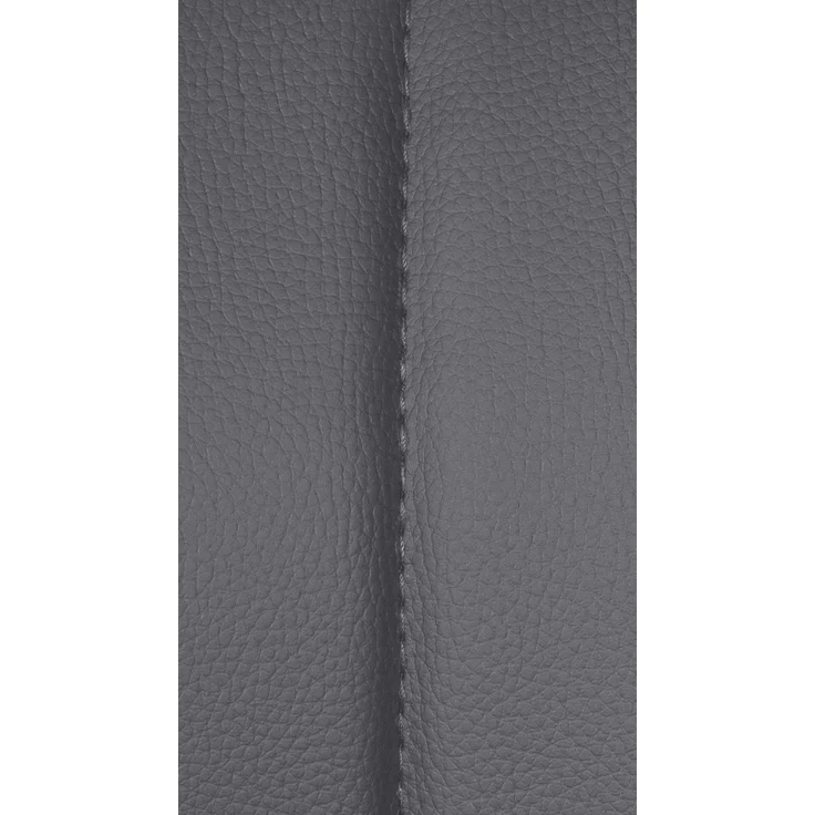 2er Set Barhocker SEGAD - Kunstleder Grau 47x48x85 cm Silber | Barstuhl Höhenverstellbar Mit Lehne Drehbar Tresenhocker Tresenstuhl Kneipenhocker – Bild 9