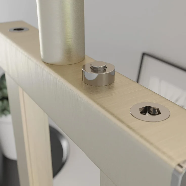 Lindby Tischleuchte Sigurd, Enthalten, 1 x 60 W E27 (exkl) + 1 x 5,5 W LED (inkl) – Bild 6