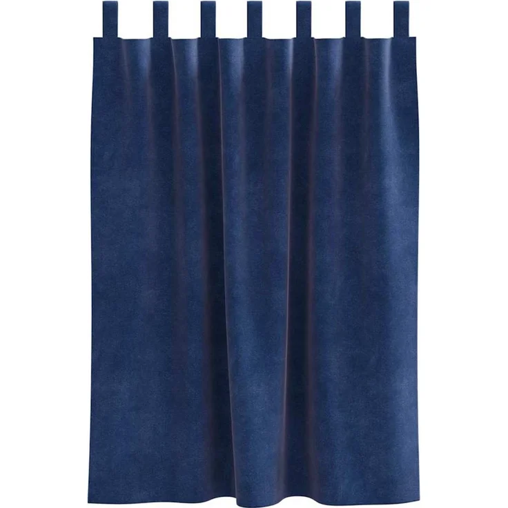 Verdunkelungsvorhänge 2 pcs | für Wohnzimmer & Schlafzimmer Dunkelblau 140 x 140 cm Samt – Bild 4