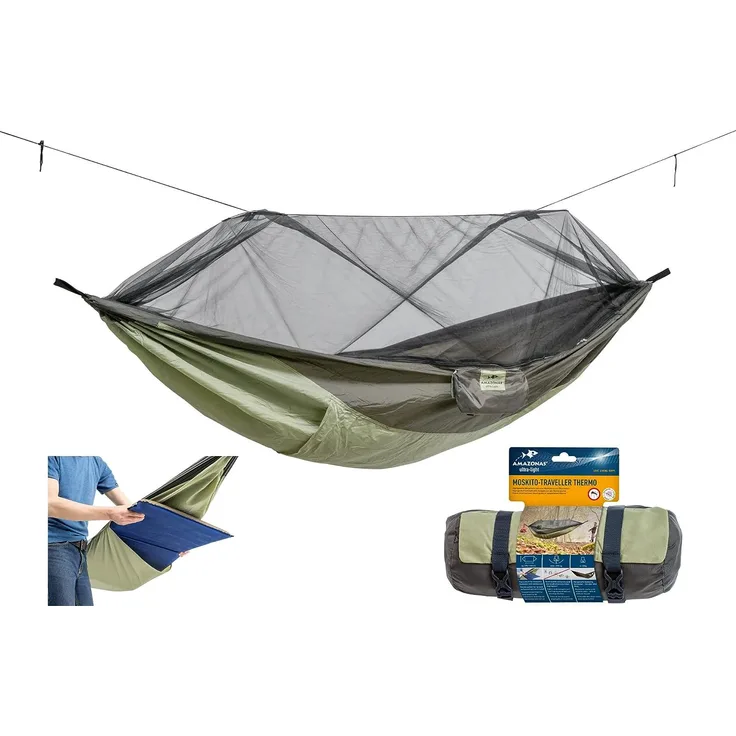 Amazonas Moskito-Traveller Thermo Hängematte Größe L