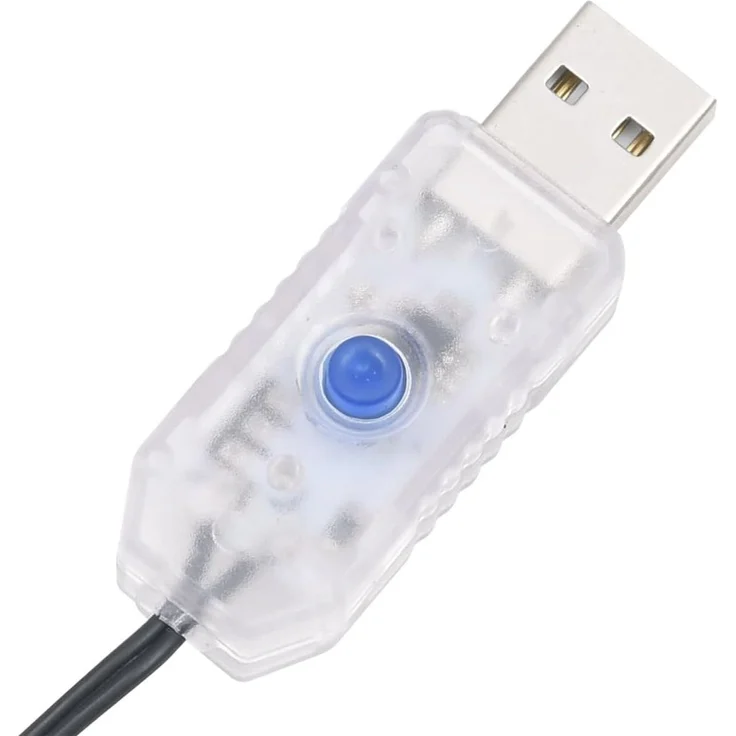 vidaXL Künstlicher Weihnachtsbaum Schlank 300 LEDs 210 cm 3315761 – Bild 9