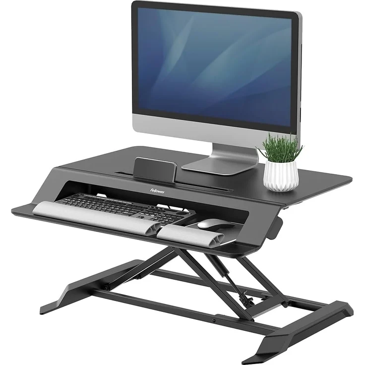 Fellowes Monitorständer Lotus LT Sitz-Steh Workstation schwarz – Bild 6