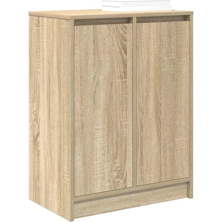 vidaXL Schuhschrank Sonoma-Eiche 57x34x76 cm Holzwerkstoff 861870 – Bild 4