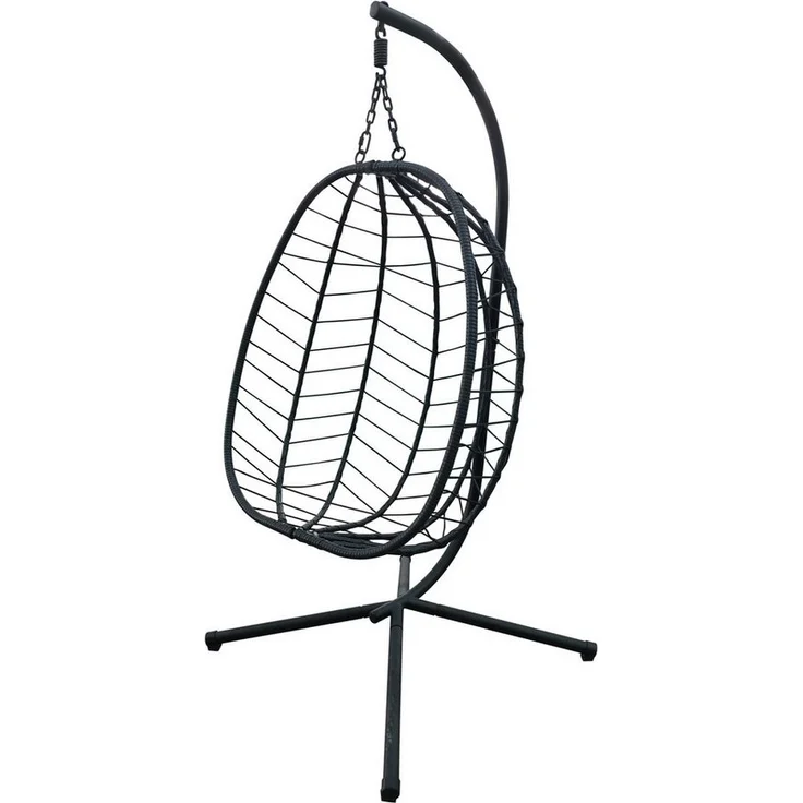 SVITA Hängesessel Hängesessel SHELLY, Outdoor, Mit Gestell, mit Polstern – Bild 3