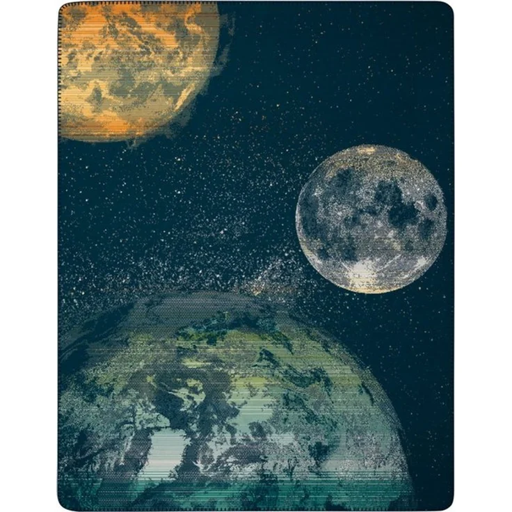 Wohndecke Wohndecke Cosmos, Biederlack, 150x200, mit Zierstich – Bild 4