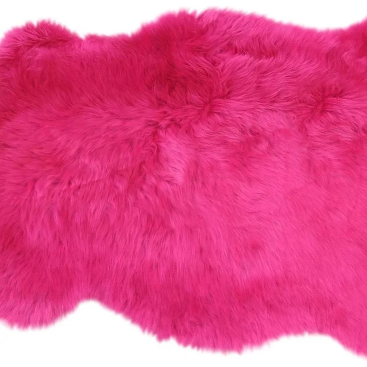 Schaffellteppich Lammfell Vorleger Kuscheldecke Sitzunterlage Lambskin Deko TOP – Bild 6