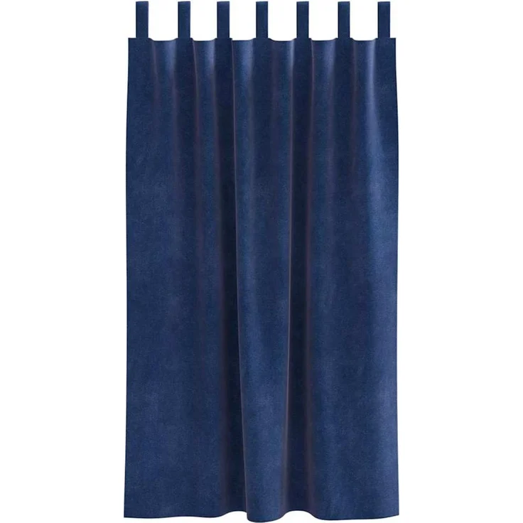 Verdunkelungsvorhänge 2 pcs | für Wohnzimmer & Schlafzimmer Dunkelblau 140 x 175 cm Samt – Bild 4