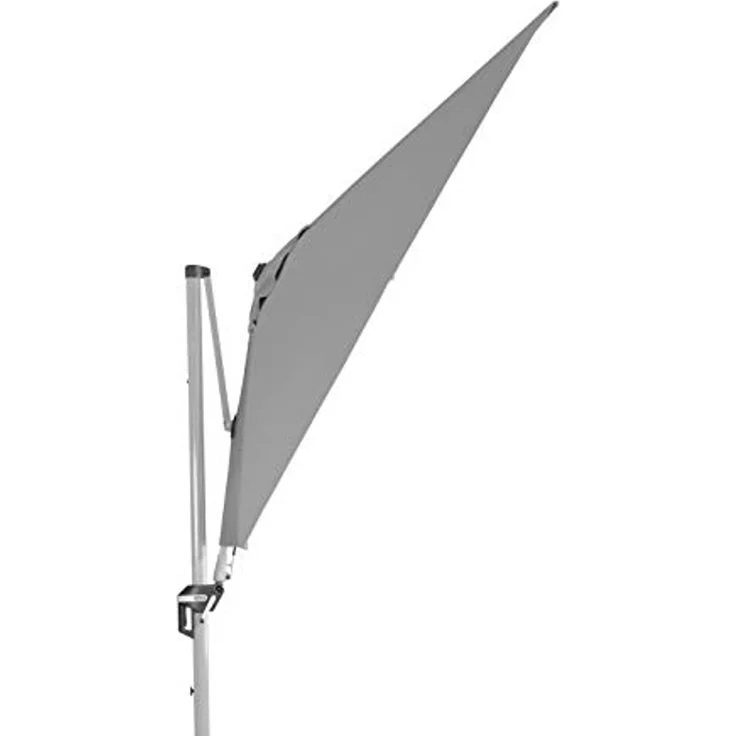 Doppler Sonnenschirm / Ampelschirm "Active II Pendelschirm 350 x 260" (hellgrau, 350 x 260 cm) – Bild 3