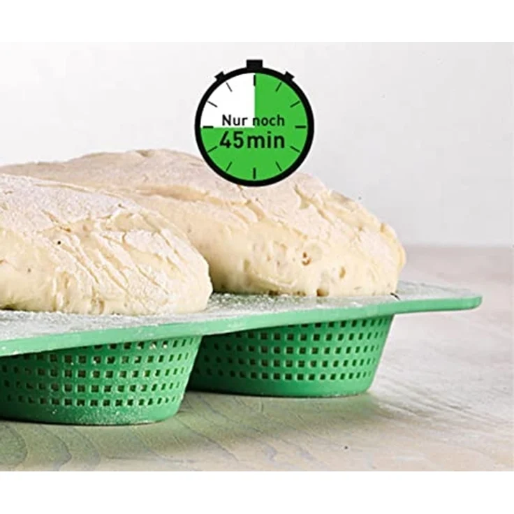 Betty Bossi Brotbackform Backform Mini-Baguettes, (2-tlg), Silikon – Bild 3