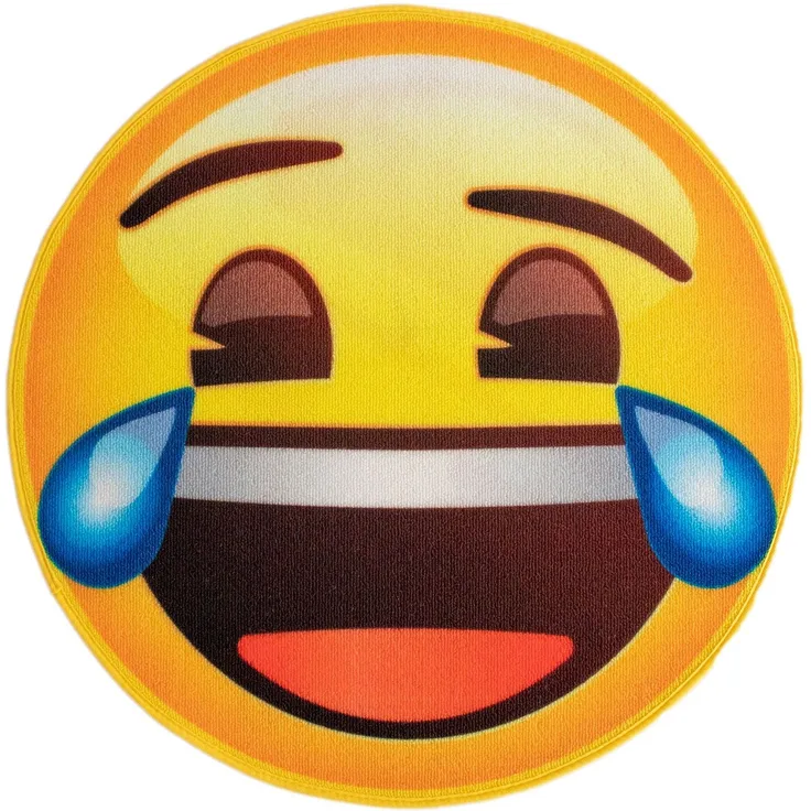 Smiley - Emoji Gesicht Rund 67cm