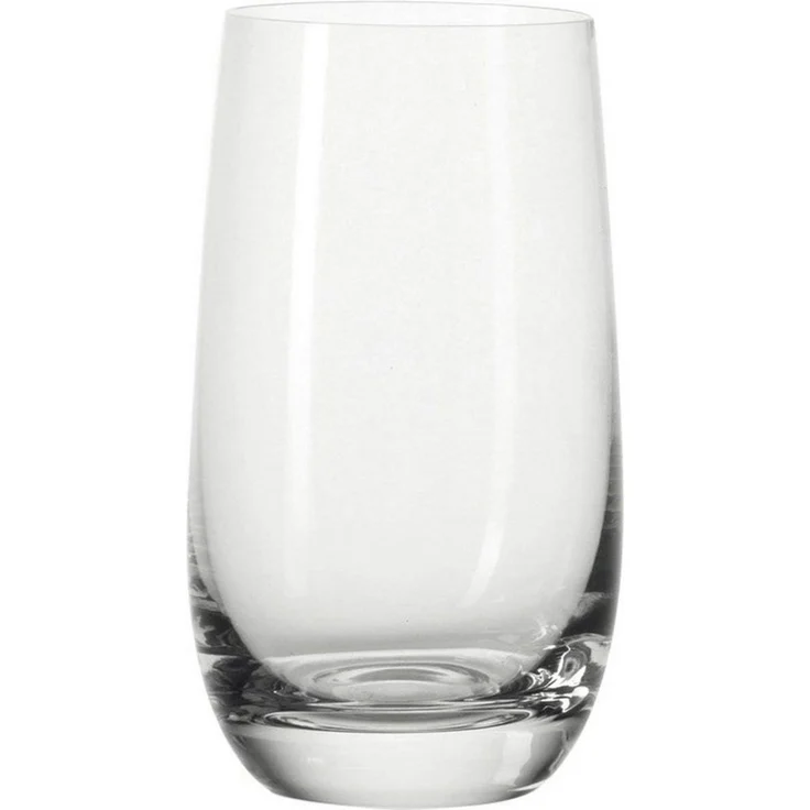 Leonardo Tivoli Trink-Gläser 6er Set, spülmaschinenfeste Wasser-Gläser, Trink-Becher aus Glas im modernen Stil, groß, 390 ml, 020965 – Bild 5