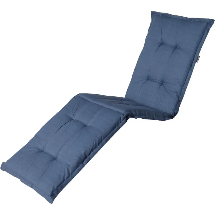 Allibert Liegenauflage Basic ca. 200 x 65 cm kobalt 50 % Baumwolle, 50 % Polyester – Bild 1