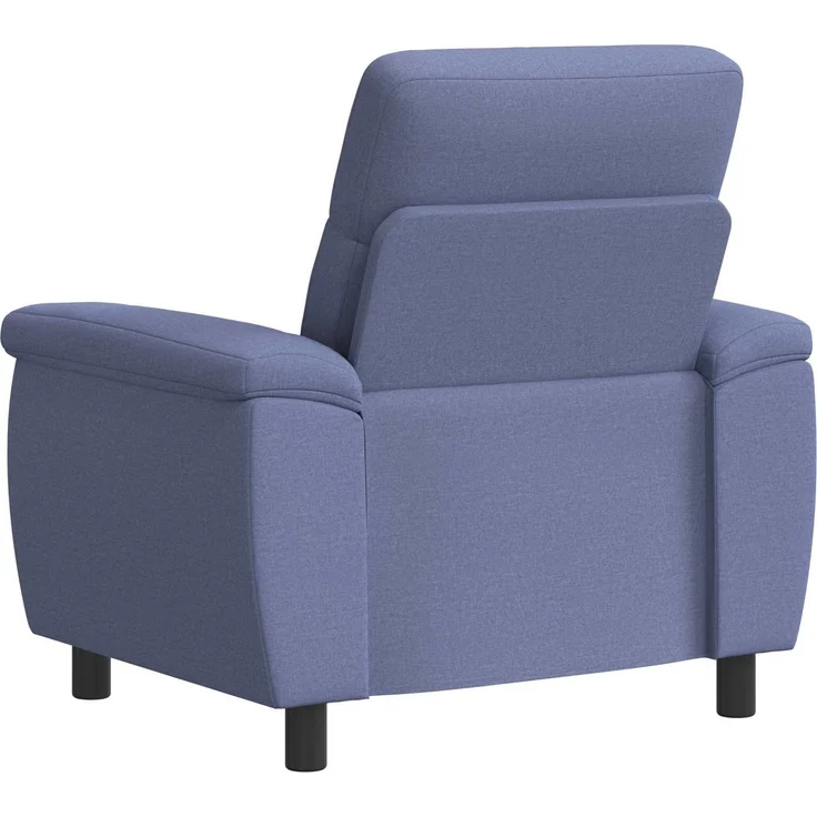 vidaXL Sofa Jeans blau 95 x 90 x 95 cm Stoff 42040908 – Bild 4