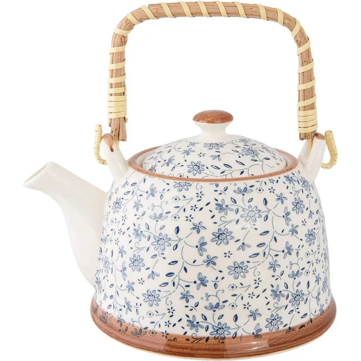 Clayre & Eef 6TE0012 Teekanne 18 14 12 cm - 0,7L