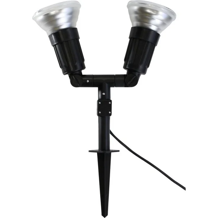 Megatron Gartenleuchte Megatron MT70814 Cappi 2 Gartenleuchte E27 Schwarz – Bild 1
